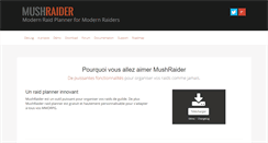 Desktop Screenshot of mushraider.com