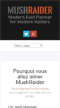 Mobile Screenshot of mushraider.com